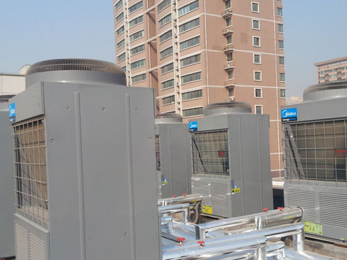 河南飯店空調外機降噪項目